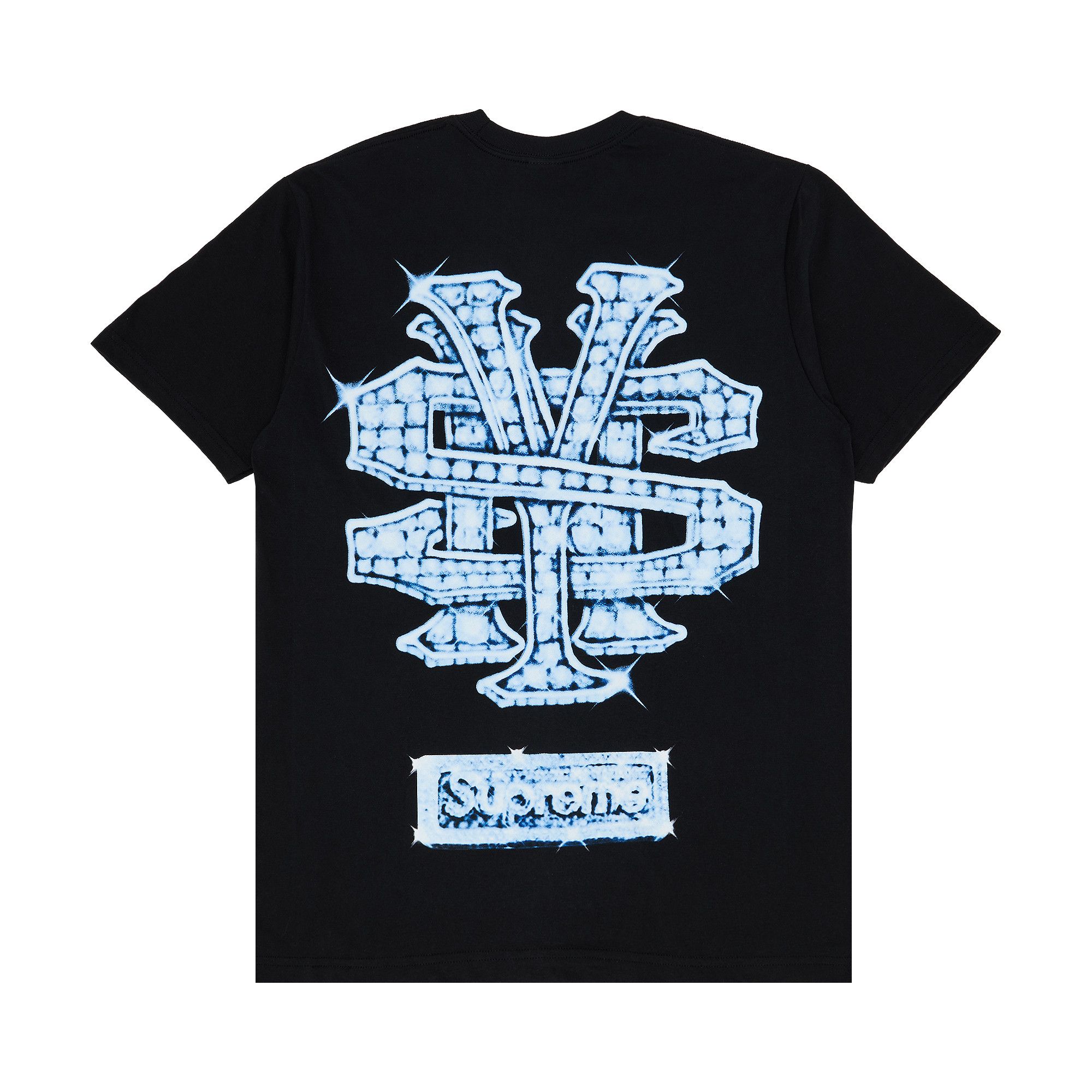 Buy Supreme Snowman Tee 'Black' - FW25T20 BLACK | GOAT