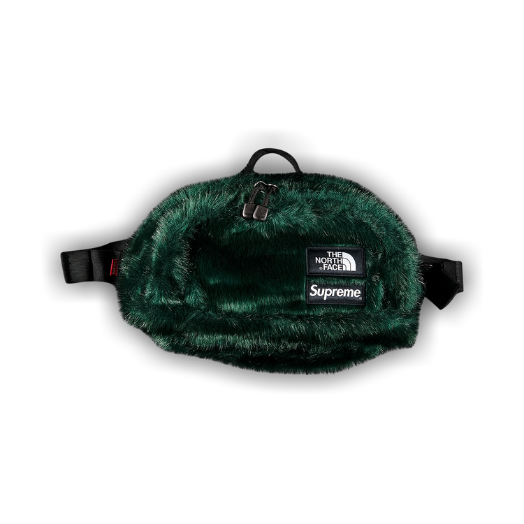 Buy Supreme x The North Face Faux Fur Waist Bag 'Green' - FW20B16
