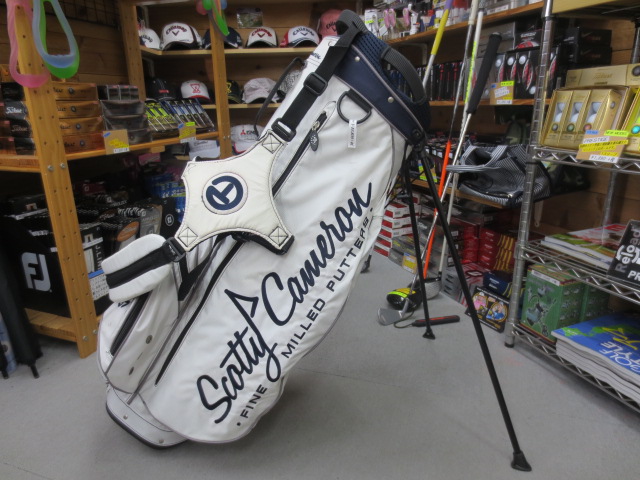 新品未使用 スコッティキャメロン キャディバッグ グレー 2025年最新