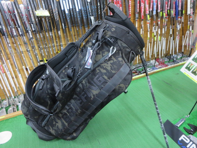 BRIEFING ブリーフィング キャディバッグ CR-4 #01 MULTICAM BLACK