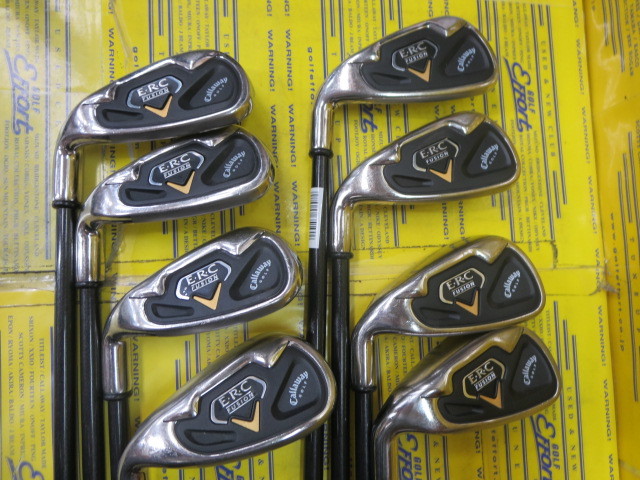 男性用】キャロウェイ E.R.C FUSION アイアンセット Callaway ERC
