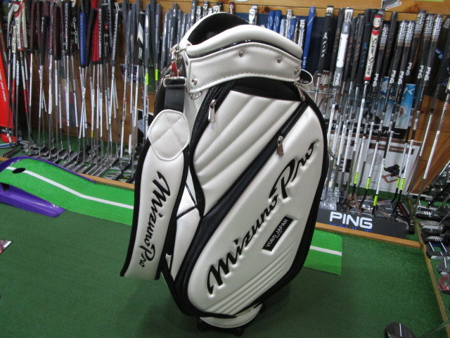 ⭐︎Mizuno Pro MP⭐︎ゴルフバッグ⭐︎ホワイト ⭐︎Mizuno Pro MP