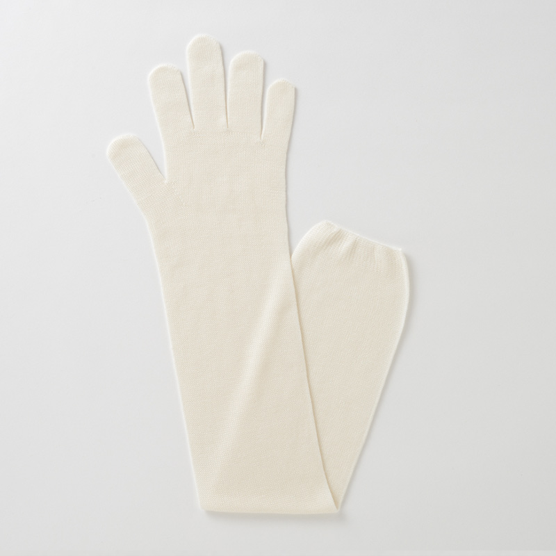 ガーゼロング手袋｜TAKEFU(竹布)｜抗菌性と吸水性を持ちアトピー、敏感