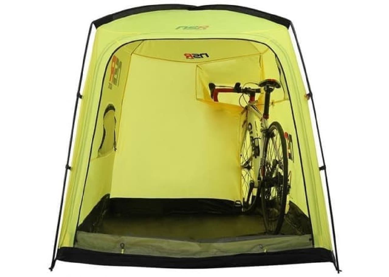 自転車の盗難を防ぐ！－サイクルキャンプ専用テント NSR RIDING