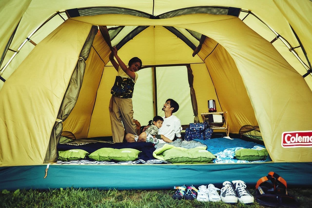 キャンプ初心者向けテント2種をコールマンが発売 ファミリーにぴったり