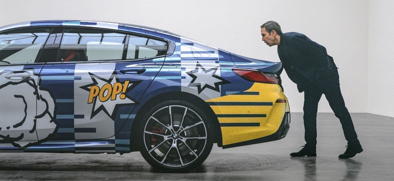 BMW 8シリーズに 世界的アーチスト「ジェフ・クーンズ」がデザインした