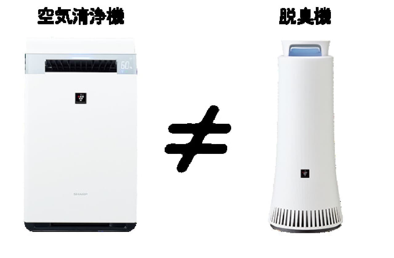 SHARP 脱臭フィルターの交換不要！生活臭をしっかりキャッチして分解