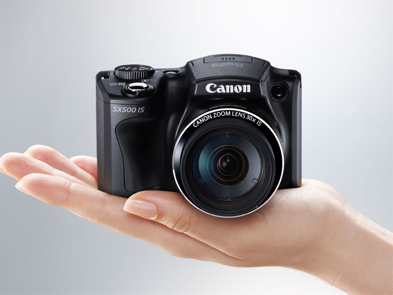 手のひらサイズ 世界最軽量30倍ズーム「PowerShot SX500 IS