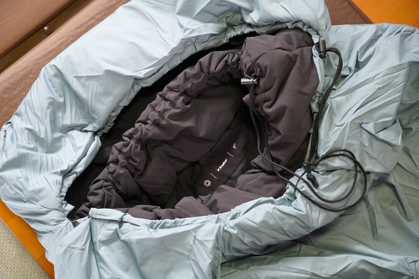 X Shelter XW302 断熱ムービングシュラフ ブルーグレー X Shelter