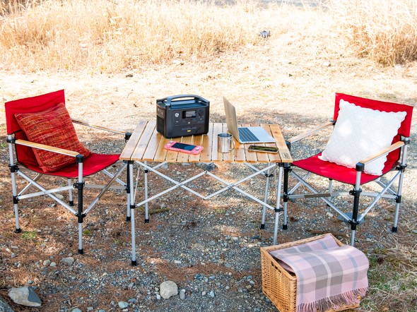 Coleman レイチェア2脚とテーブルセット ハイランダーテーブル Coleman