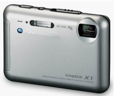 コニカミノルタ、屈曲光学＋手ブレ補正の8メガ「DiMAGE X1」 - ITmedia