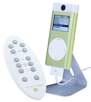 プレイリスト操作も可能なiPodリモコン「naviPro eX」のiPod mini版