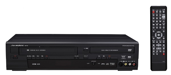DXアンテナ、VHSビデオをDVDへダビングできる 「DXR170V」：新型VHS