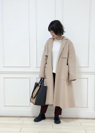 ROPÉ(ロペ) / 【シリーズ】リバーメルトントレンチコート (ジャケット