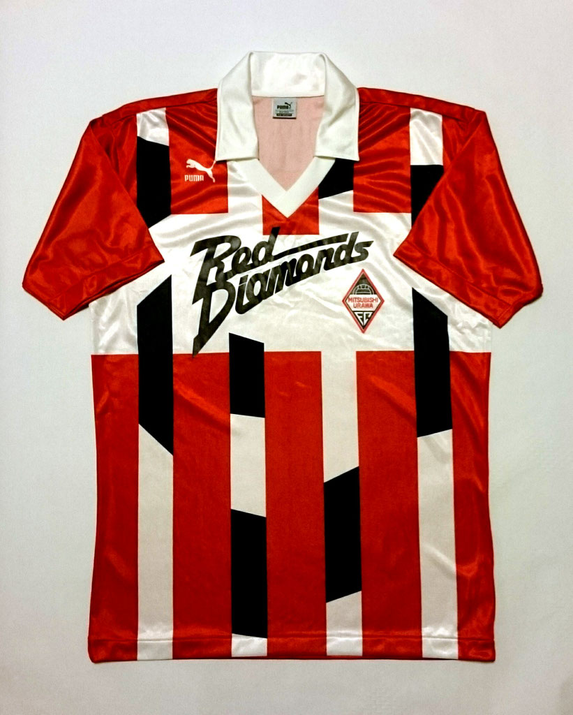 ☆1992 浦和レッズ 98-99ホーム用 ユニフォーム プーマ PUMA 三菱浦和