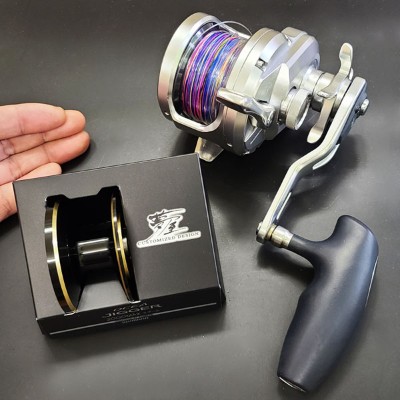 シマノ「夢屋」オシアジガー2000・2001用MAXスプール(右巻き用・左巻き