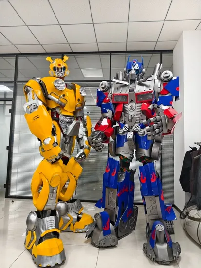 大人用トランスフォーマー バンブルビー コスプレ マスコット
