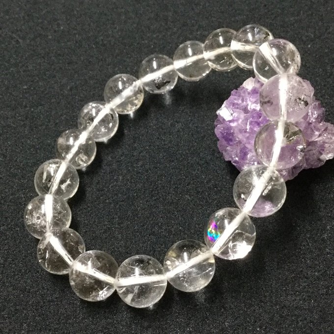 ◉限定☆極上ハイグレード！ ヒーリングパワーストーン 天然石 虹入り