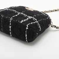 シャネル マトラッセ ツイード チェーンショルダーバッグ ノベルティ