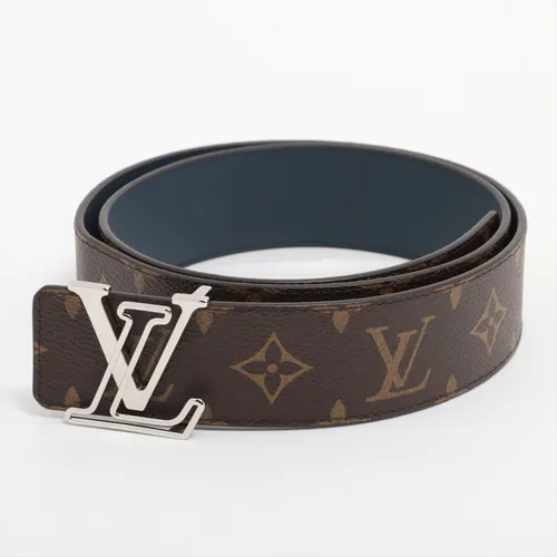 ルイ・ヴィトン ベルト LV ライン 40MM リバーシブル PVC×レザー