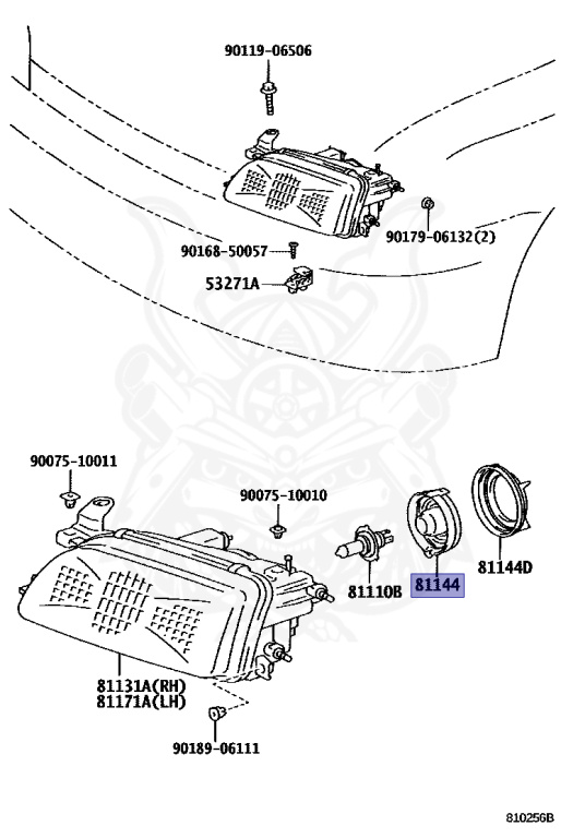 90075-99058 - Toyota - Cover, Headlamp, No.1 - Nengun Performance