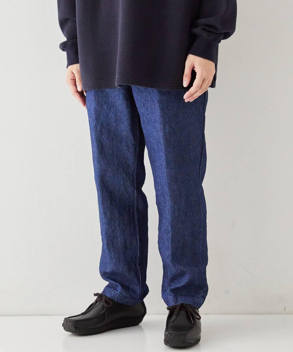 12.5ozリネンデニム トラウザーズ｜nest Robe / CONFECT ONLINE SHOP