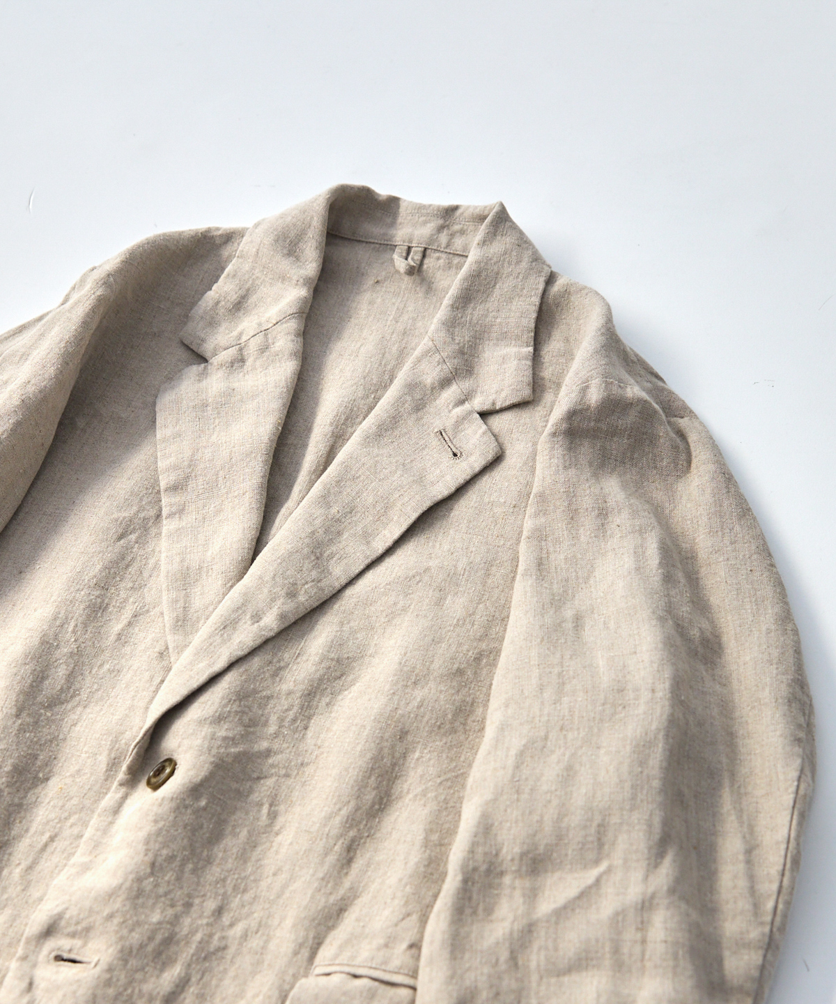 ブラックリネンキャンバス ジャケット｜nest Robe / CONFECT ONLINE SHOP