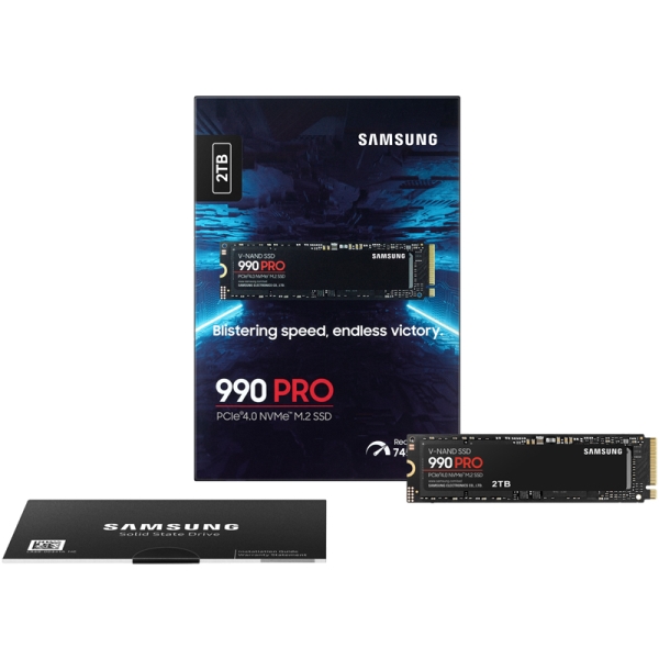 サムスン(SSD) PCIe 4.0 NVMe M.2 SSD 990 PRO 2TB MZ-V9P2T0B-IT