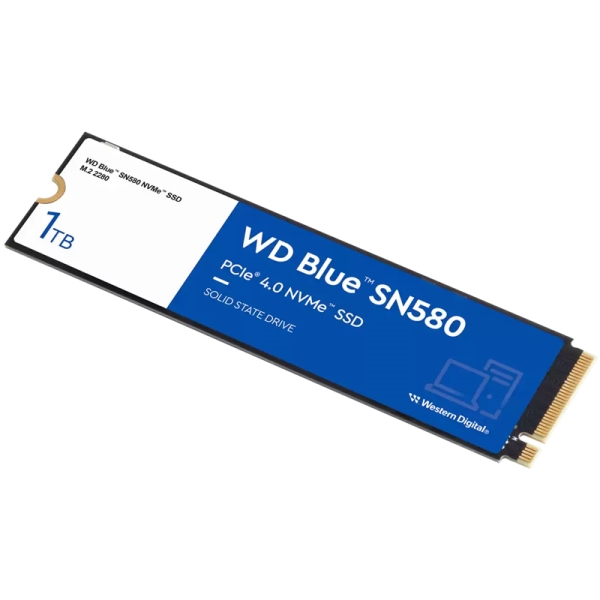 WESTERN DIGITAL WD Blue SN580 M.2 NVMe SSD 1TB 5年保証 WDS100T3B0E