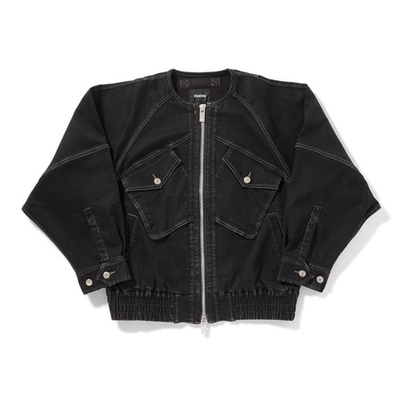 CABANE de ZUCCa】渋谷パルコ店限定商品 BLACK DENIM/ブルゾン