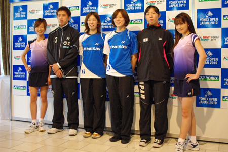 田児、スエマエコンビらが優勝宣言！ ヨネックス・オープン・ジャパン