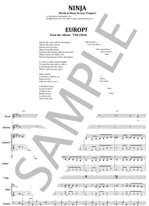 楽譜】ラウドネス / RUNNING FOR COVER バンド・スコア 楽譜 / 高崎 晃