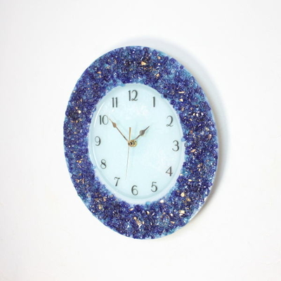 ベネチアングラス掛け時計 pelt13-86t | ランパデール