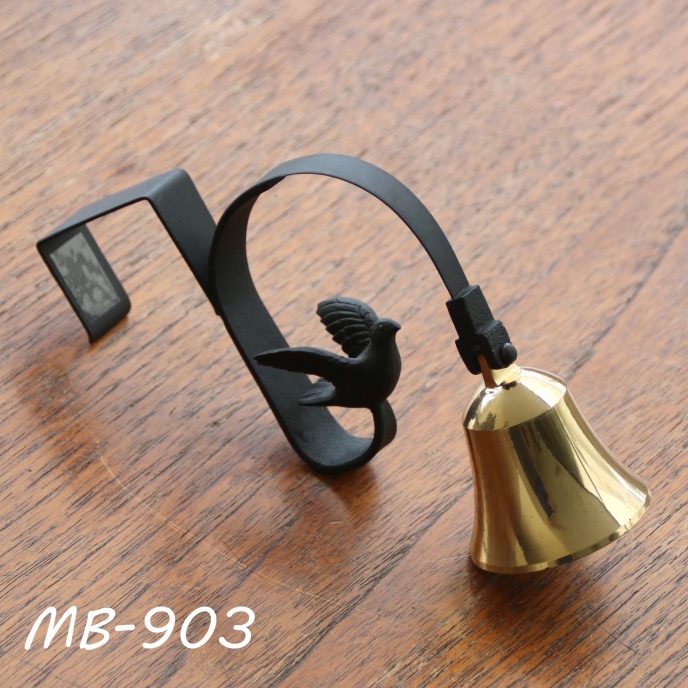 アンティーク金具 MB－903 ドアベル03 ブラケット型・ハト付き