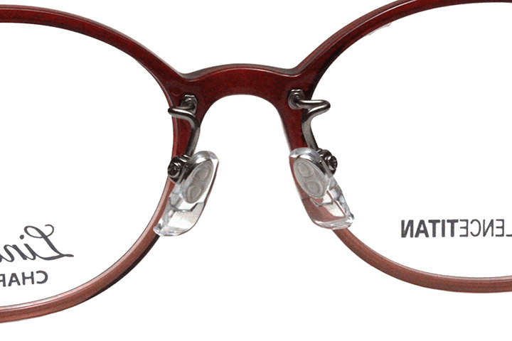 シャルマン Lineart ラインアート XL 1746-RE レッド | メガネのヒラタ