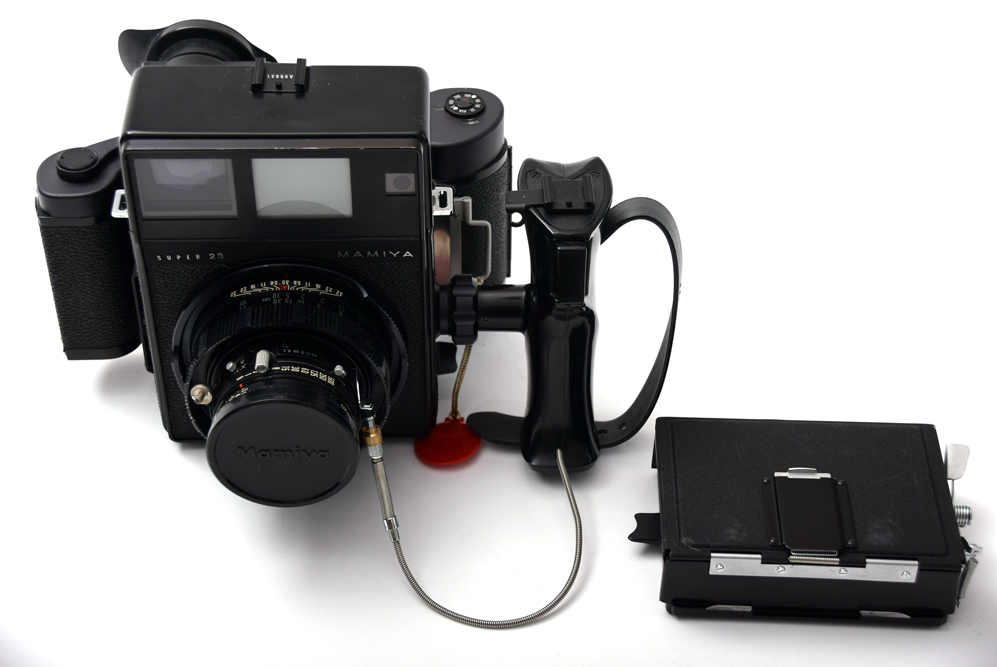 MAMIYA マミヤプレス スーパー23ブラック + SEKOR 100mmF3.5
