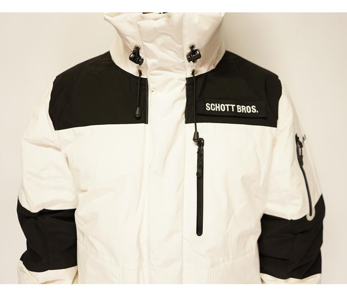 Schott ショット 2トーン ダウンパーカー ダウンジャケット ツートン