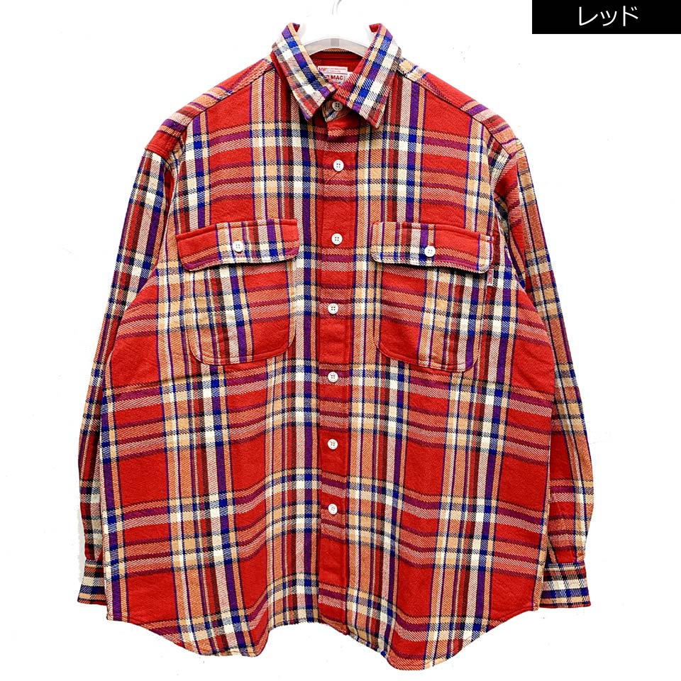 BIG MAC / FLANNEL CHECK L/S SHIRT