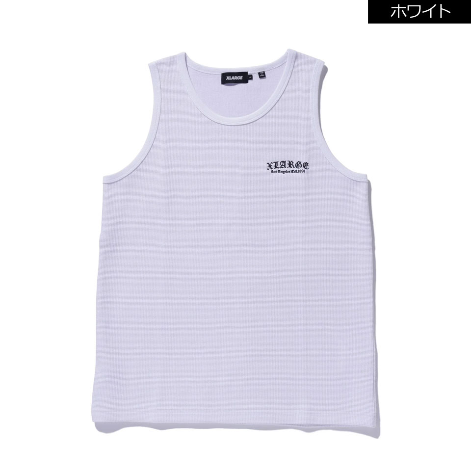 XLARGE / OLD ENGLISH WAFFLE TANK TOP