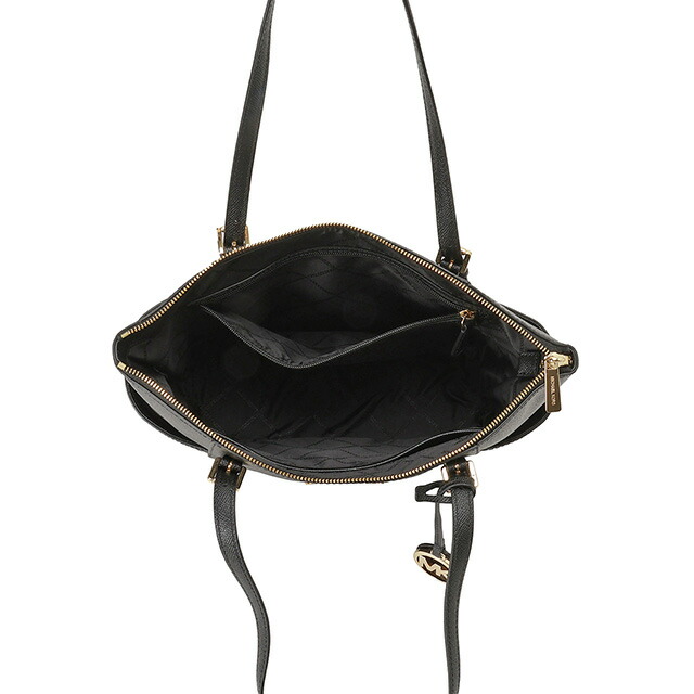マイケルコース MICHAEL KORS 30F2GTTT8L 001 BLACK MKロゴチャーム付