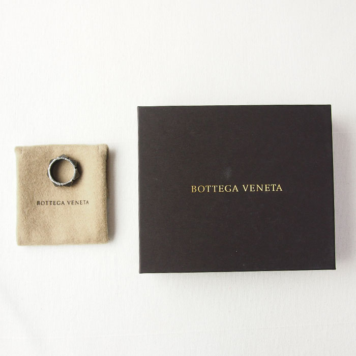ボッテガヴェネタ シルバー スタッズ リング/シルバーBottega Veneta