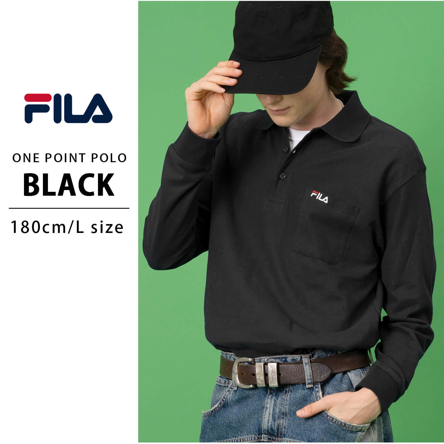 楽天市場】【クーポンで30%OFF】 FILA フィラ ポロシャツ メンズ 長袖