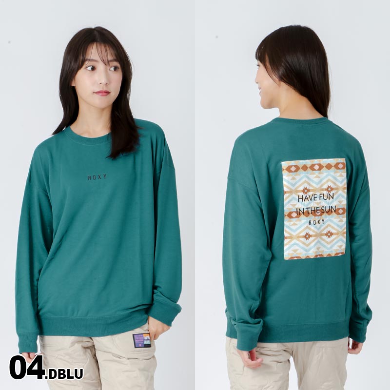 倉庫一掃大SALE] ROXY/ロキシー レディース ロングTシャツ RLT234806