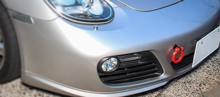OMP 牽引フック ポルシェ911 718 Manthey Racing純正 OMP 牽引フック