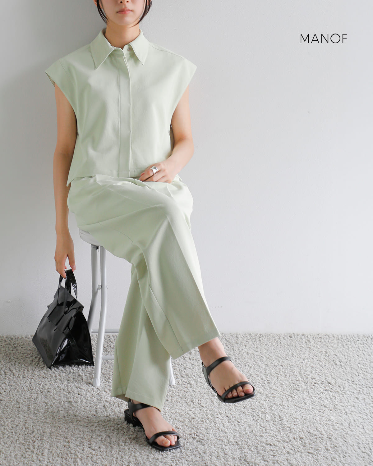 60%OFF】MANOF マノフ リラックス セットアップ 88112-5132-kk