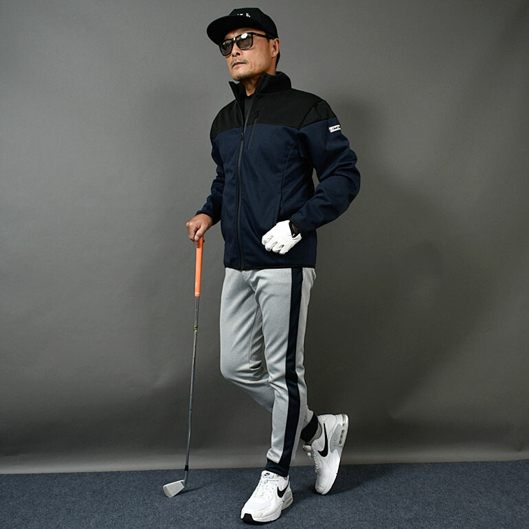 3層構造裏フリース防風フルジップブルゾン (CG-JK024) – COMONGOLF