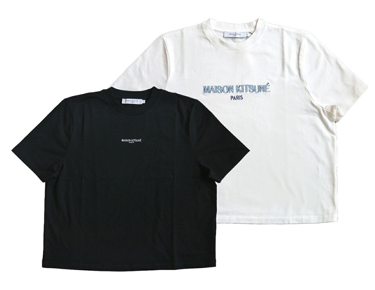 楽天市場】メゾンキツネ MAISON KITSUNE レディース 半袖Tシャツ ロゴ
