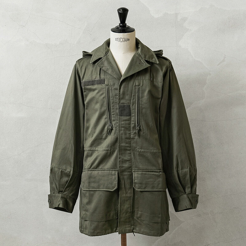 楽天市場】実物 USED フランス軍 M-64パーカーコート 裾ゴム付き