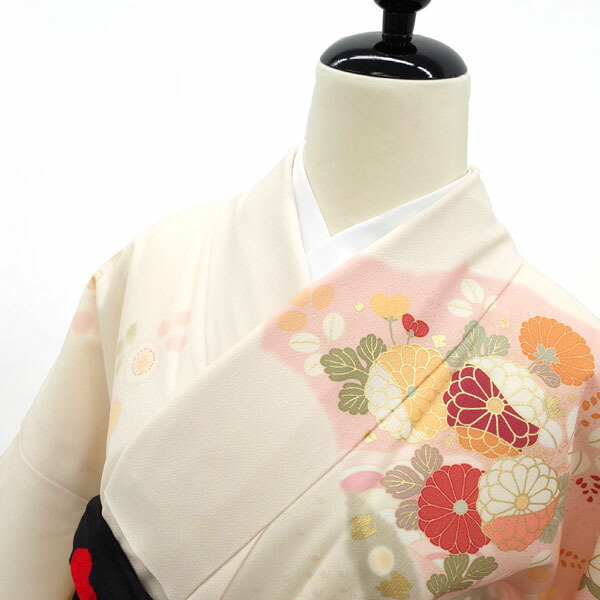 楽天市場】【新古品】 訪問着 着物 袷 JAPAN STYLE クリームベージュ