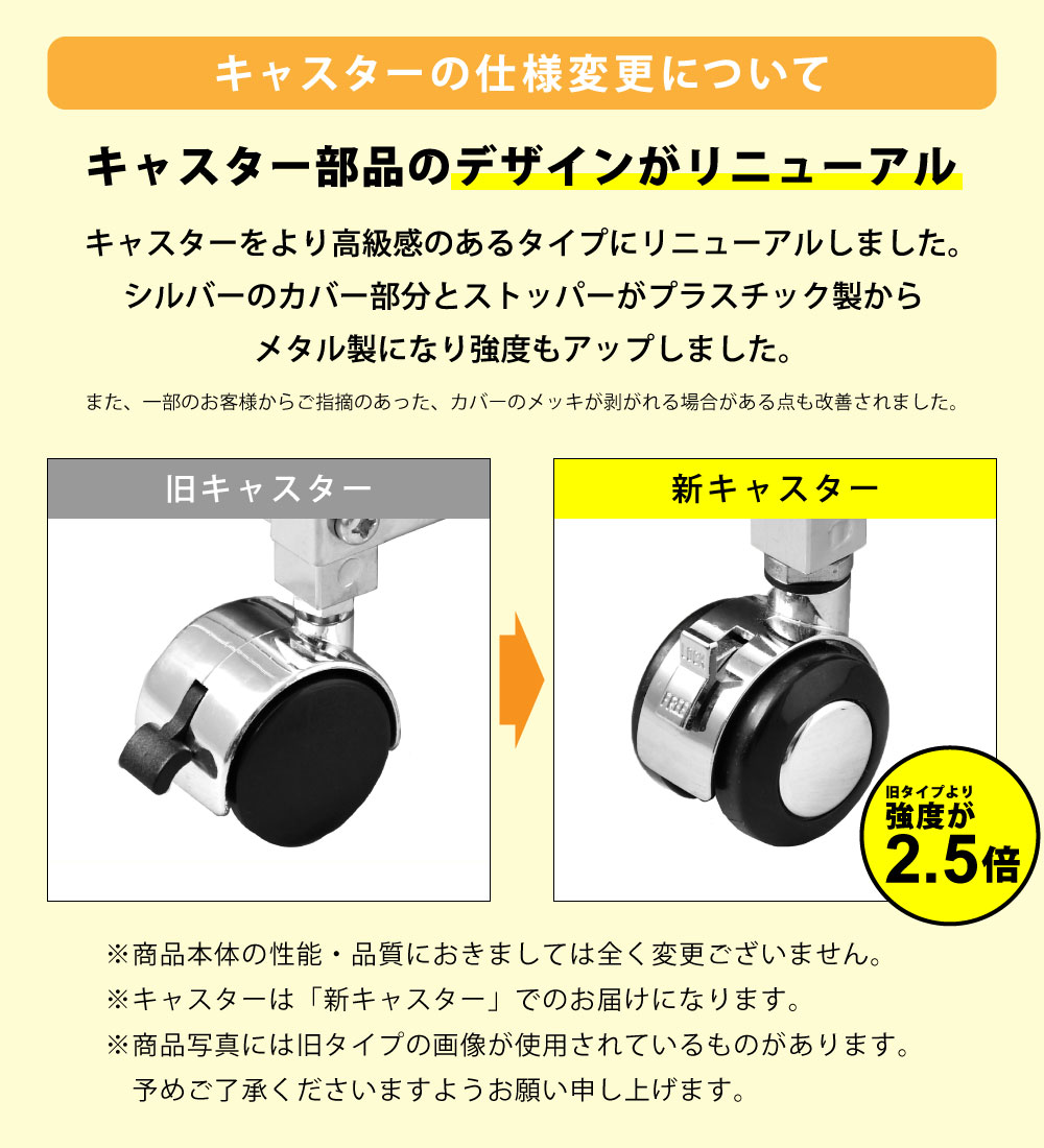 楽天市場】キッチンワゴン キャスター付き 3段 ステンレス キッチン